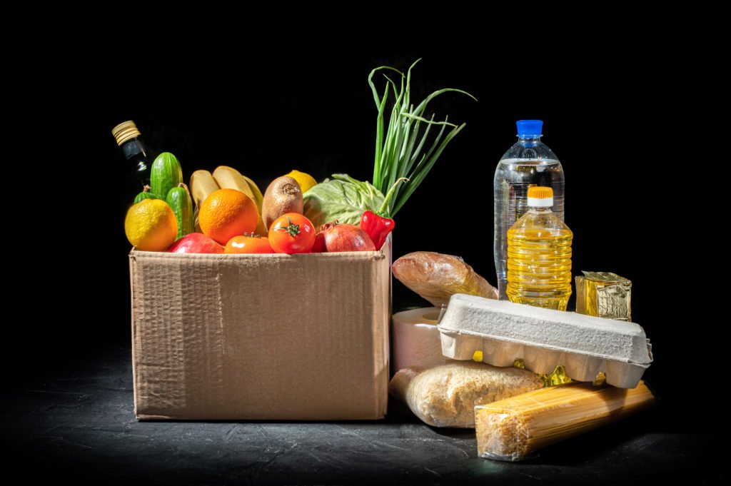 Perishable foods not to be stored in a storage unit