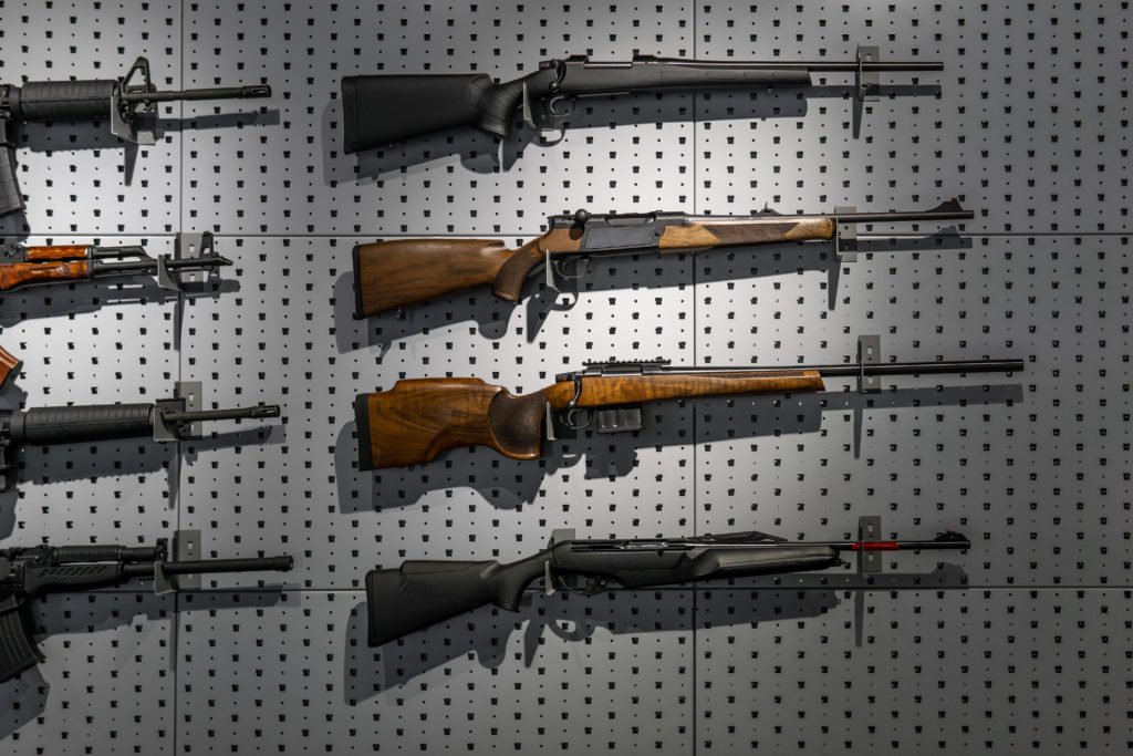 storage of firearms  